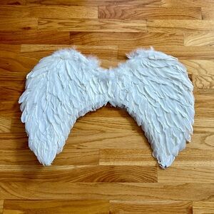 White Feather Angel Wings for Halloween Costume